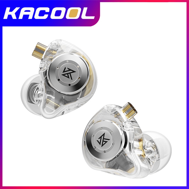 KZ EDX Pro Earphone Dinamis Di Telinga Monitor Hi Fi Kabel Headphone Bass Stereo Permainan Musik Penyumbat Telinga Kebisingan Membatalkan Headset