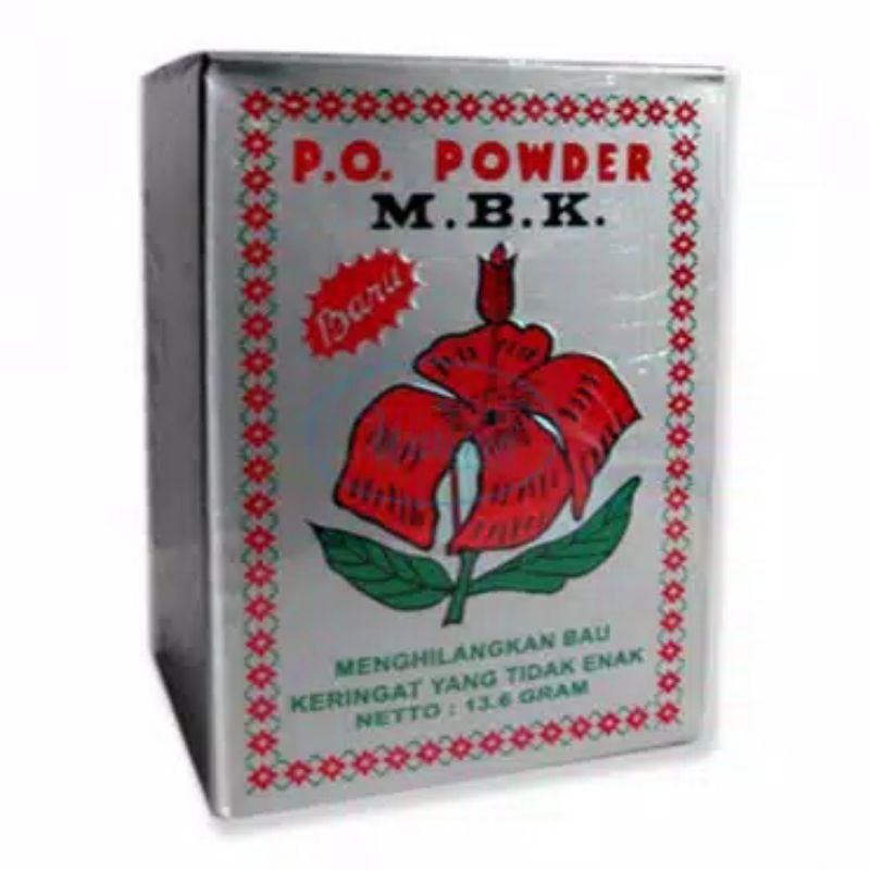 PO Mbk Powder /Mbk powder /bedak keringat/ bedak bau badan