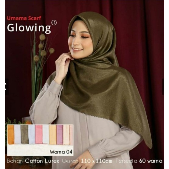 Hijab/SegiEmpat Glowing By Umama