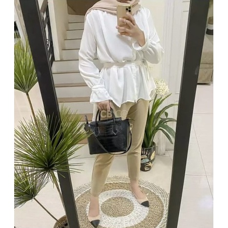 MIRA BLOUSE / BLOUSE WANITA / ATASAN WANITA / BLOUSE MOCREPE