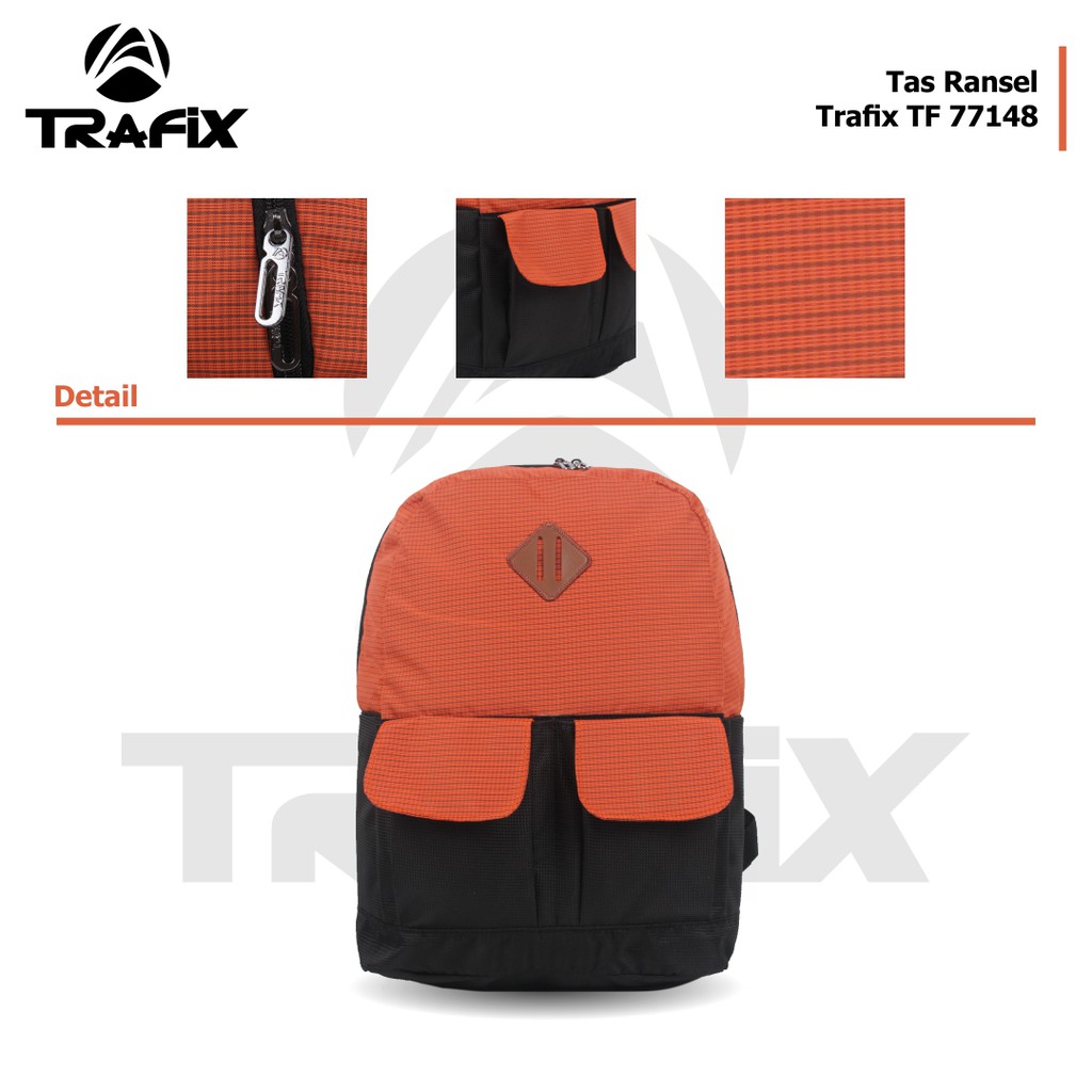 [KLIKTAS] Tas ransel laptop Trafix TF77148 backpack sekolah kuliah tas punggung