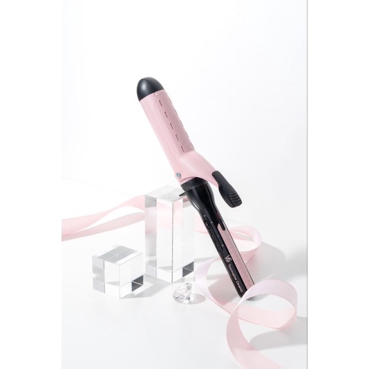 VS Sassoon Tourmaline Ceramic Glam Wave 25mm 32mm 38mm Pink Catokan Korea Klitong Wave Vidan Sassoon Hair Iron