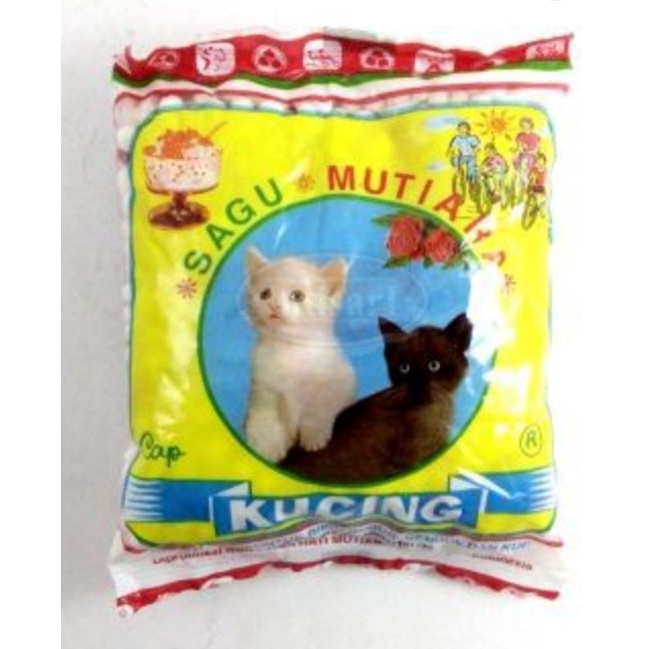 

sagu mutiara cap kucing 100gr