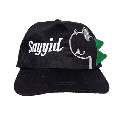 topi anak karakter dino costume nama suka suka bordir nama-3