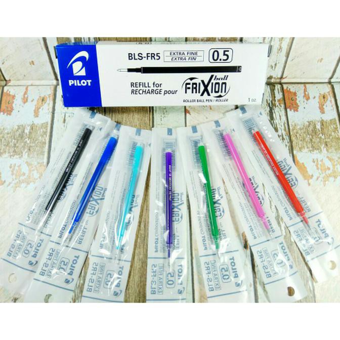 

HOT SALE Refill Isi Pulpen Pilot Frixion 0.5 (Hitam / Biru) - Merah Muda Terjamin