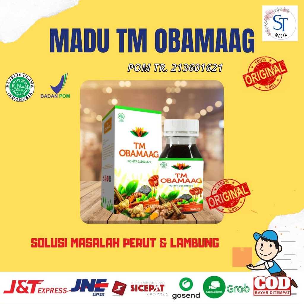 Madu TM Obamaag Herbal Lambung Obat Sakit Perut Obat Maag