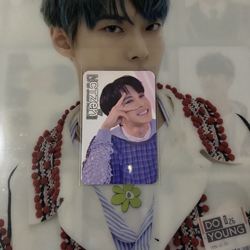 doyoung nct photocard pc japan fanclub / jp fc