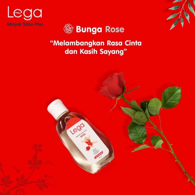 LEGA Minyak Telon Plus Varian Rose, Acacia, dan Aster 70ml