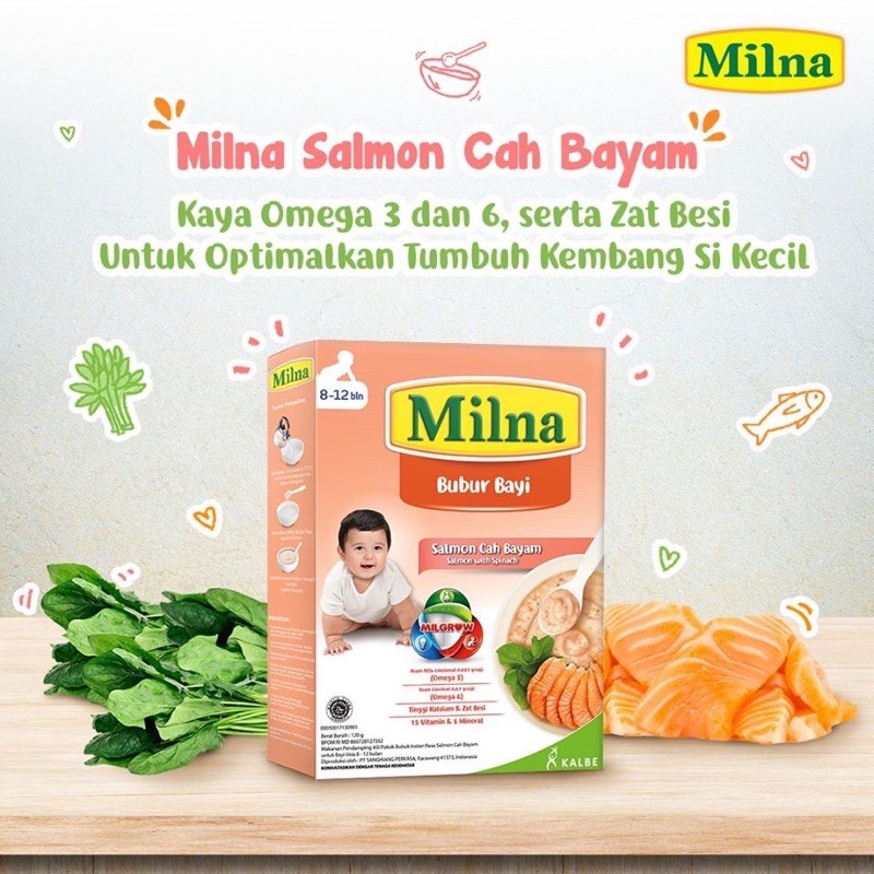 Milna Bubur Bayi 8-12 bulan