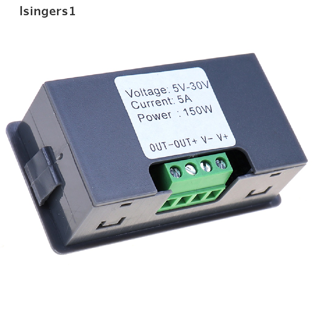 (lsingers1) Controller Kecepatan Motor DC 5-30V 5A PWM Digital Dncoder Duty Ratio Rrequency