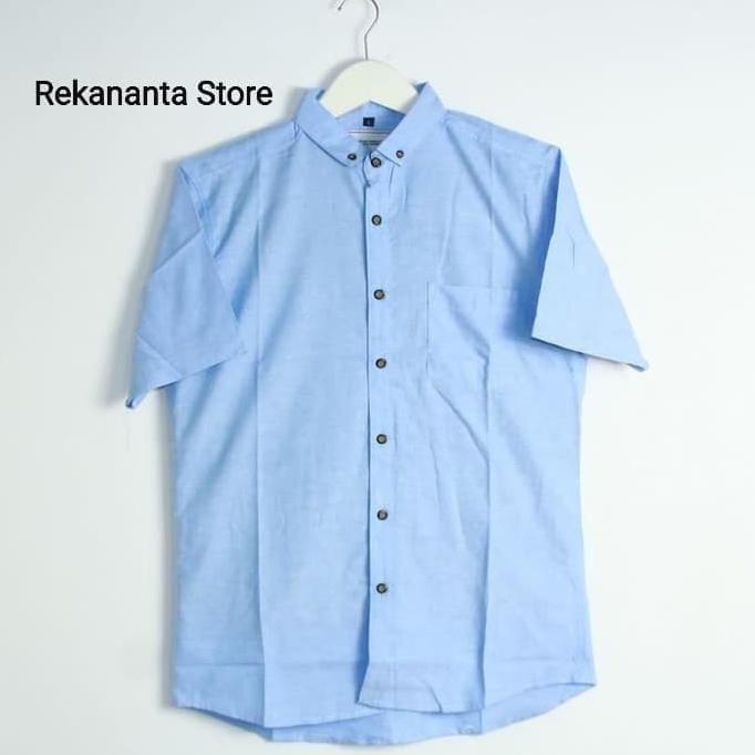 Kemeja Casual Pria Lengan Pendek / Kemeja Pria / Kemeja Casual - M