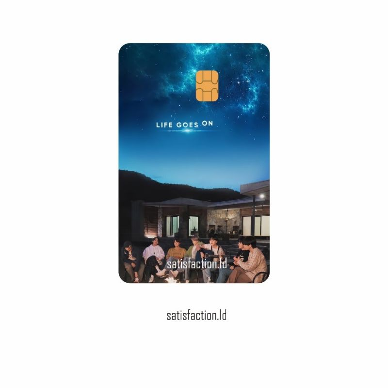 

Garskin/Stiker Kartu Atm Bts (Bangtan Boys) V2