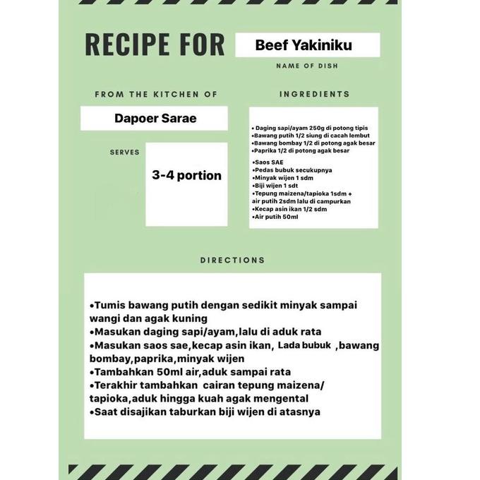 

[KODE NQHY0] Saos Serbaguna Korean BBQ Yakiniku SAE 250 ml HALAL