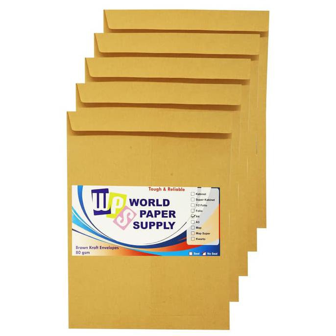 

HOT PROMO!!! Amplop Coklat Ukuran A4 WPS ( 30 x 22 cm ) PRODUK TERBATAS