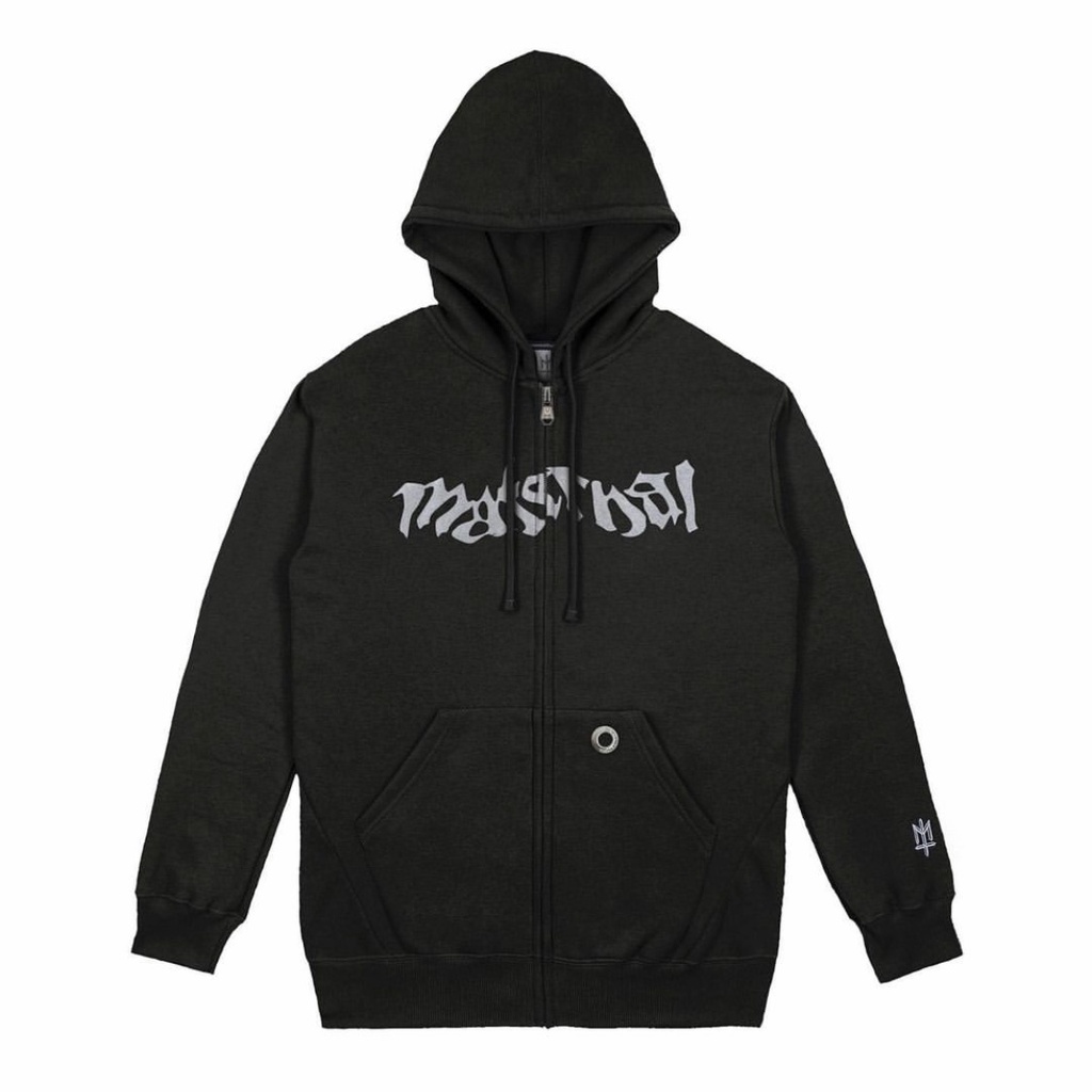 ZIP HOODIE MATERNAL DISASTER LOGO