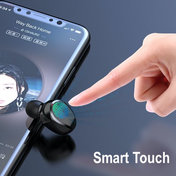 earphone wireless | headset pintar smart touch