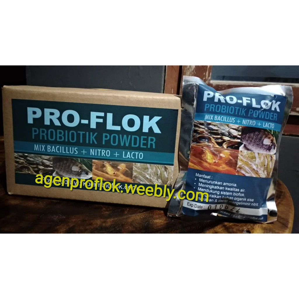 Probiotik Ikan Proflok (1 box isi 10 sachet)