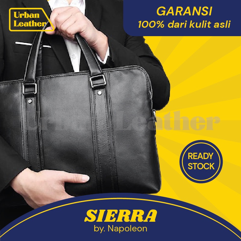 Tas Selempang Kerja Kulit Pria - SIERRA by NAPOLEON