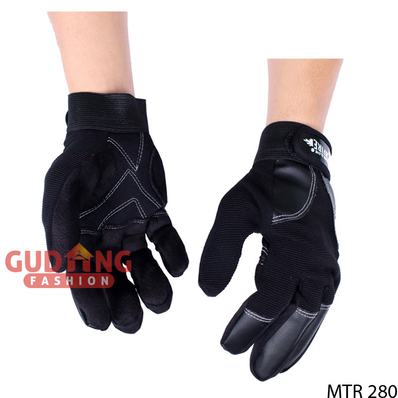 Sarung Tangan Model Full - Anti Slip untuk Bersepeda / Motor (COMB)