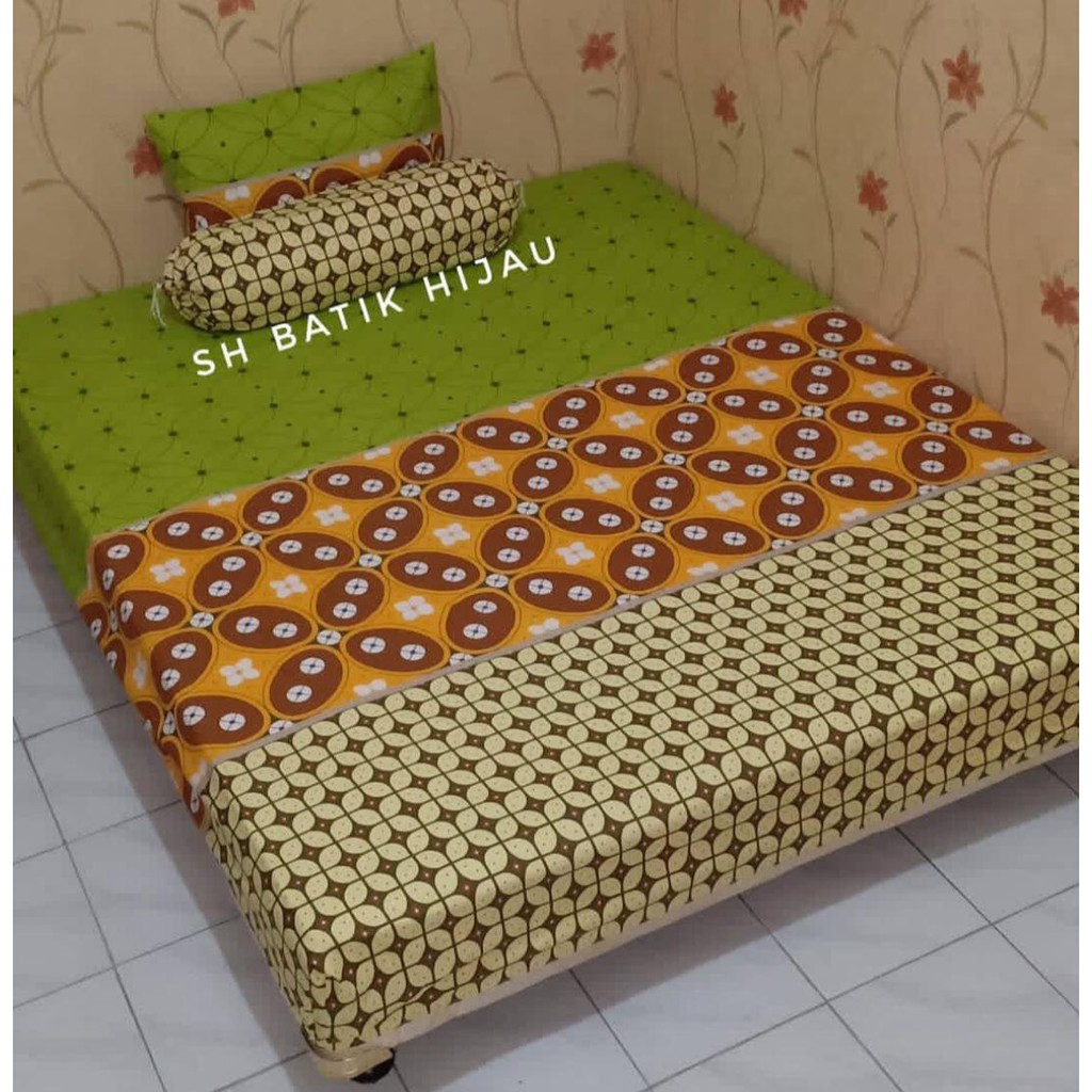 Sprei Homemade SH Batik Hijau