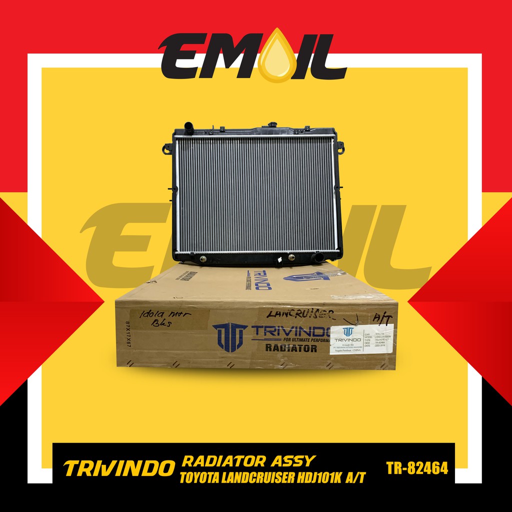 Radiator Assy Toyota landcruiser HDJ101K AT Automatic TR-82464 Trivindo