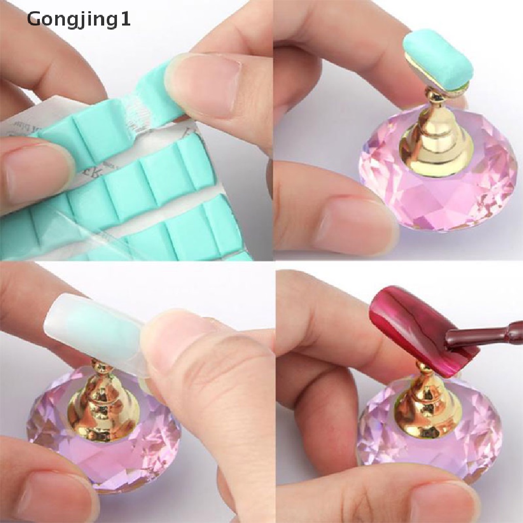 Gongjing1 30 Tip / Set Lem Clay Plastisin Multifungsi Untuk Nail Art / Manicure