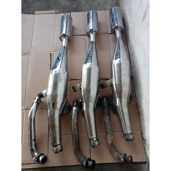 Knalpot F1ZR crom original copotan