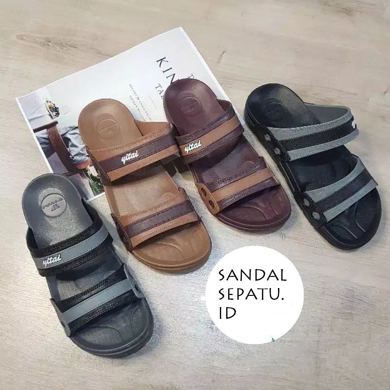 YITAI 334 PRIA/Sandal Slop Pria Dewasa/sandal terbaru/size 39-44