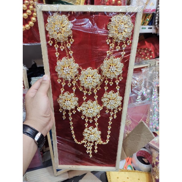 kalung penganten/koto gadang/kalung Bugis.