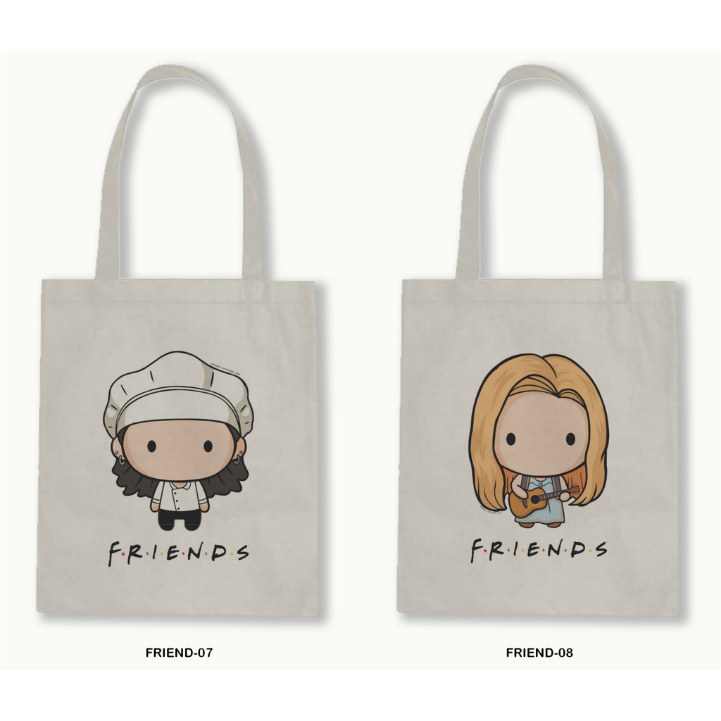 TOTE BAG BLACU 30X40-FRIENDS series.03