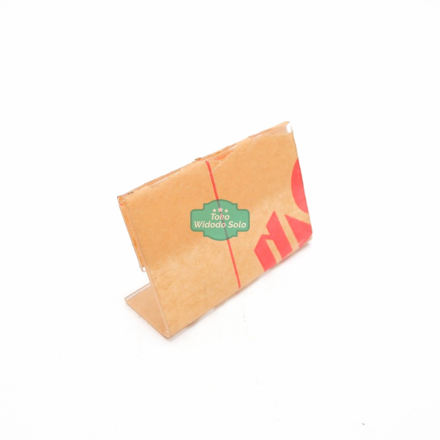 

Tempat Brosur Acrylic Stand 6x8cm Akrilik Tent Card Tempat Nama, dan Iklan - 1 Buah (Tambah Bubble dan Kardus ya biar lebih aman)