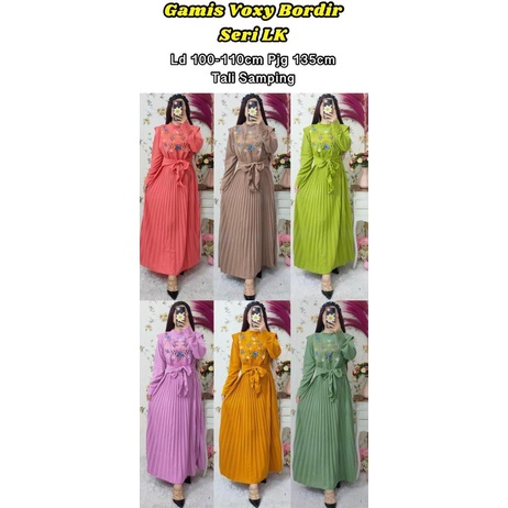 gamis voxy bordir murah