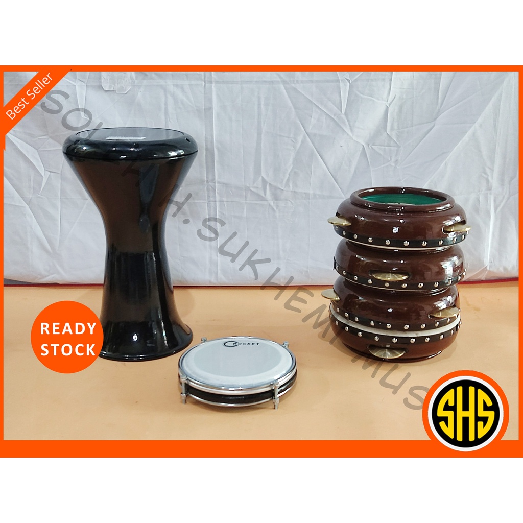 PROMO SUPER MURAH Rebana Hadroh Jepara Standar Alat Hadroh Full Set Paket 1