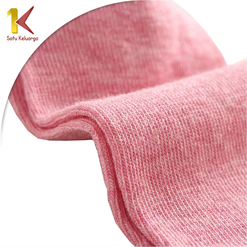 Satu Keluarga Kaos Kaki Semata P59 Kaos Kaki Polos Kaus Kaki Wanita Kaos Kaki Ankle Dewasa-5
