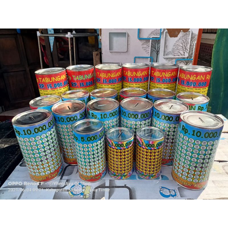 Celengan Target 1 Juta - 15 Juta