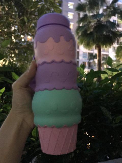 Sale!! Smiggle Ball Silicon Drink Bottle / Smiggle Icecream / Smiggle Silicon Squish Bottle