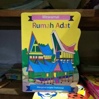 71 Koleksi Gambar Rumah Adat Mewarnai Terbaru
