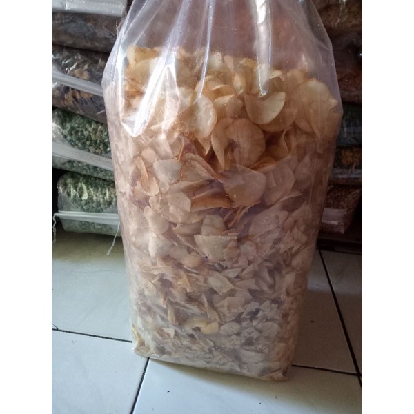 

KERIPIK SINGKONG ASIN BERAT 4 KG/1 BALL