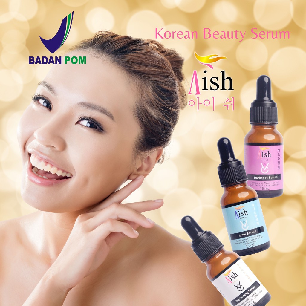 AISH COMPLETE SERUM - Aish Acne, Aish Brightening &amp; Aish Darkspot