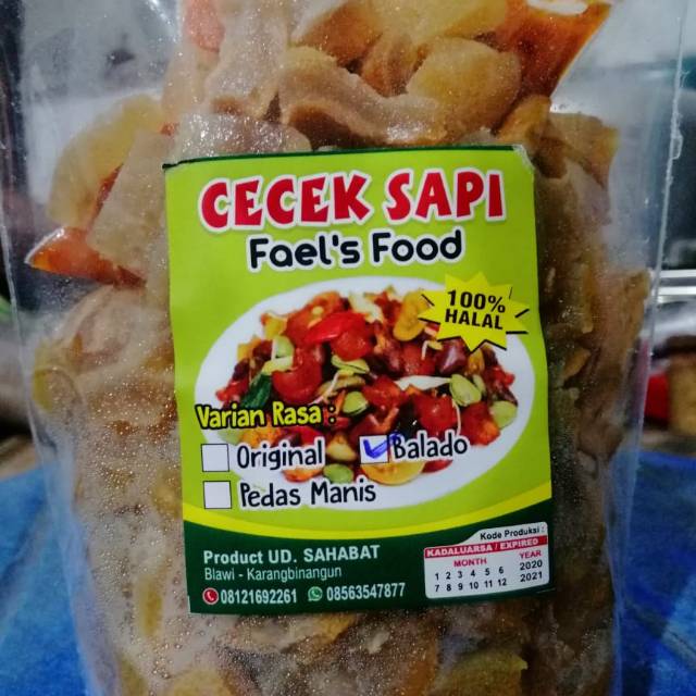 Cecek Kulit Sapi Shopee Indonesia