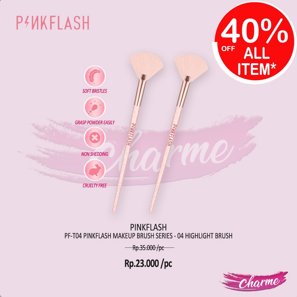 (READY&amp;ORI) Pinkflash Pink Flash Highlighter Brush Series PF T04