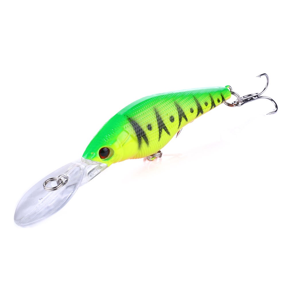 HENGJIA 1pcs 6.6g Floating Minnow Umpan Pancing Swimbait Bass Ikan Fishing Lure Wobbler Hard Bait Topwater Fishing Tackle