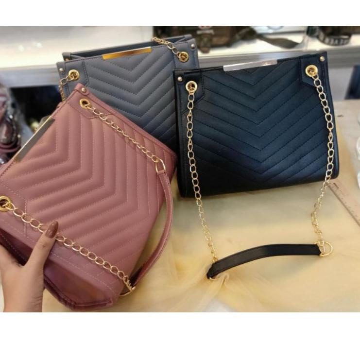 だ SLINGBAG ZIRA GOLD EMBOSS/ TAS PESTA BESAR PLAT BORDIR/ALIN SILKY /ZIRA BAG/SLINGBAG VALLETA EMBOS