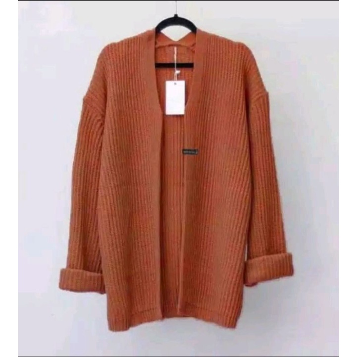 Cardigan BRESKHA Sweater Rajut Atasan Wanita,BB:40-50-65,kg