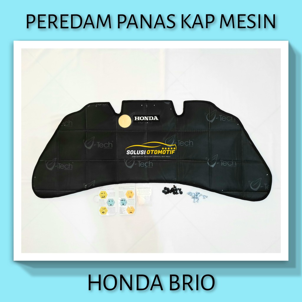 HONDA BRIO SATYA VTECH Aksesoris Peredam Panas Kap Mesin Mobil