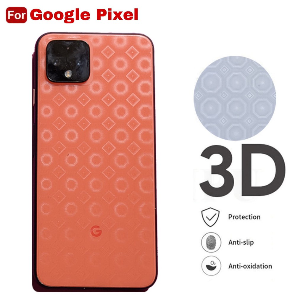 Garskin HP Series Google Pixel 2 Google Pixel 2 XL Google Pixel 3 (transparan polkadot)