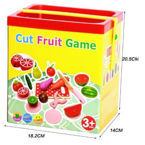 Mainan Cut Fruit / Potong Buah Magnet