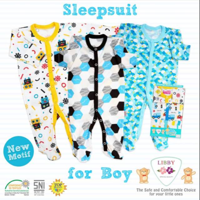 SLEEPSUIT LIBBY PREMIUM 3 PCS