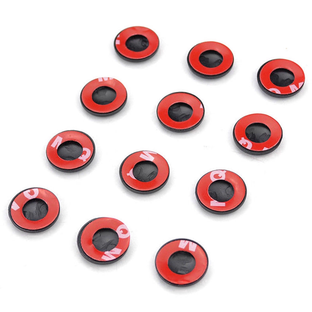 12Pcs / Set Pelindung Pinggiran Pintu Interior Mobil Anti Karat