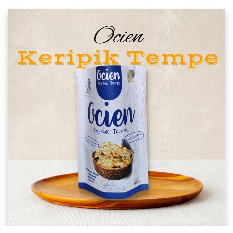 

Keripik Tempe Crispy by Ocien Chips 100 gram